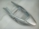 1996-2007 Honda CBR1100XX Blackbird Motorcycle Fairing - Silver Black Flame