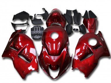 1996-2007 Suzuki GSXR 1300 Hayabusa Motorcycle Fairings - Candy Red