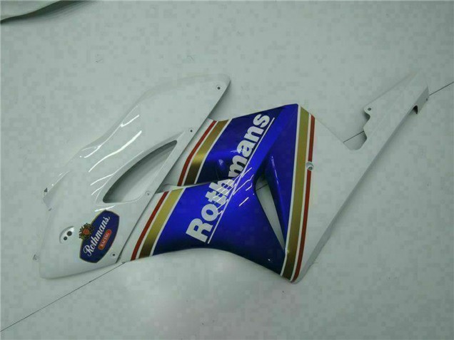 2004-2005 Honda CBR1000RR Motorcycle Fairing - White Blue Yellow Rothmans