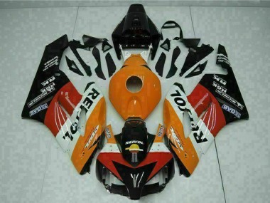 2004-2005 Honda CBR1000RR Motorcycle Fairings - Orange White Red Black Repsol