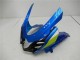 2009-2016 Suzuki GSXR 1000 Motorcycle Fairing Kits - Blue Green White