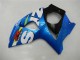 2009-2016 Suzuki GSXR 1000 Motorcycle Fairing Kits - Blue Green White