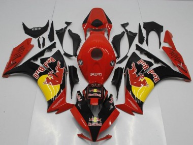 2012-2016 Honda CBR1000RR Motorcycle Fairings - Red Black Yellow Red Bull