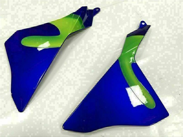 2015-2019 Yamaha YZF R1 Motorcycle Fairings - Blue Silver Black Green MoviStar