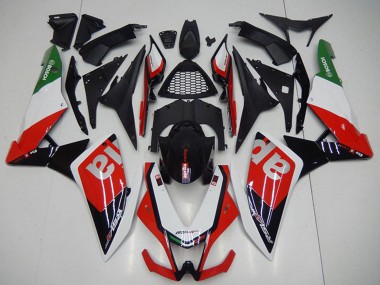 2009-2015 Aprilia RSV4 1000 Motorcycle Fairings - Black Red White
