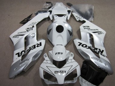 2004-2005 Honda CBR1000RR Motorcycle Fairing Kits - White Silver Black Repsol