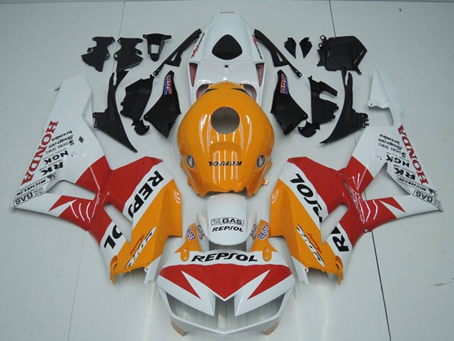 2012-2016 Honda CBR1000RR Motorcycle Fairings - White Orange Red Repsol