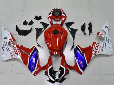 2017-2023 Honda CBR1000RR Motorcycle Fairing - White Red Blue Black HRC