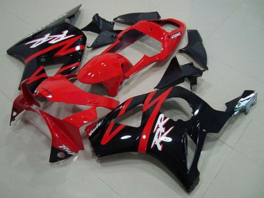 2002-2003 Honda CBR900RR 954 Motorcycle Fairing - Red Glossy Black Stripe