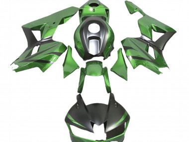 2013-2023 Honda CBR600RR Motorcycle Fairings - Lizard Green Matte Black