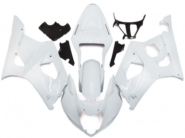 2003-2004 Suzuki GSXR 1000 Motorcycle Fairings - Glossy White