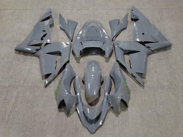 2004-2005 Kawasaki ZX10R Motorcycle Fairings - Glossy Grey Green
