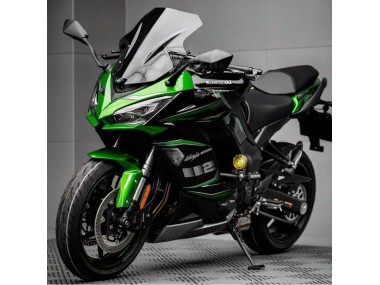 2020-2025 Kawasaki Z1000SX Motorcycle Fairing - Black Green Ninja