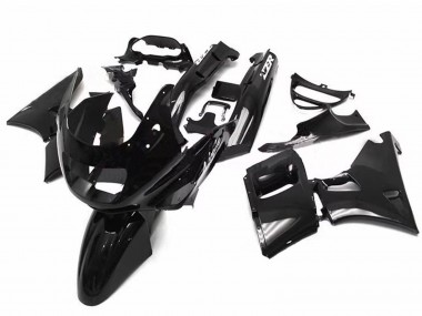 1998-2003 Kawasaki ZZR600 Motorcycle Fairings - Glossy Black
