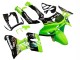 1998-2003 Kawasaki ZZR600 Motorcycle Fairings - Green Glossy Black Blue Monster Elf Touch4 Bridgestone