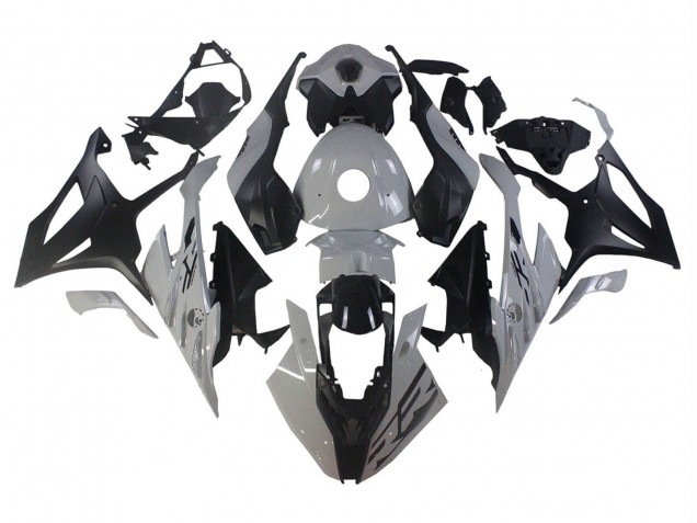 2023-2024 BMW S1000RR Motorcycle Fairings - Nardo Grey Matte Black