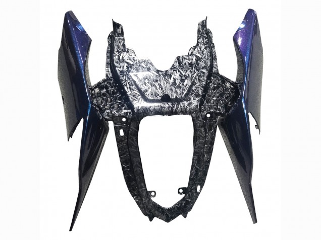 2019-2022 BMW S1000RR Motorcycle Fairings - Gradient Blue Purple Forged Carbon Fiber