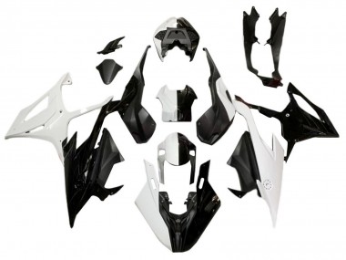 2019-2022 BMW S1000RR Motorcycle Fairing - White Black