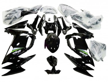 2020-2026 Kawasaki Ninja 650 EX650 Motorcycle Fairings - Glossy Black Green