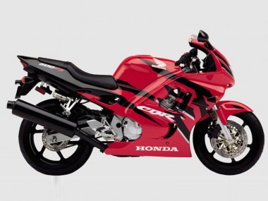 1997-1998 Honda CBR600 F3 Motorcycle Fairing - Red Glossy Black