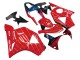 2002-2003 Honda CBR900RR 954 Motorcycle Fairings - Red Dark Blue Dunlop