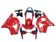 2002-2003 Honda CBR900RR 954 Motorcycle Fairings - Red Dark Blue Dunlop