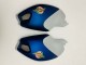 2008-2012 Ducati Monster 696 796 1100 1100S Motorcycle Fairings - Dark Blue Silver
