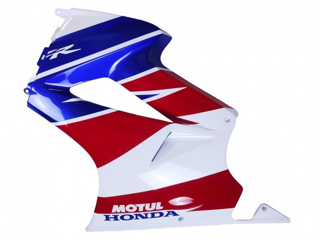 2002-2013 Honda VFR 800 Motorcycle Fairings - White Red Blue Motul
