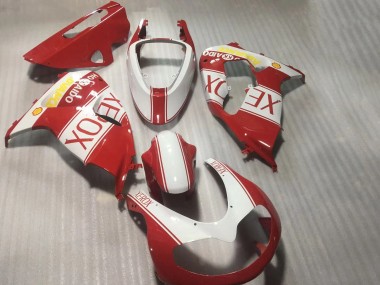 1998-2003 Suzuki TL1000R Motorcycle Fairings - White Red Yellow Xerox