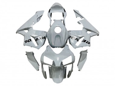 2003-2004 Honda CBR600RR Motorcycle Fairings - Silver Black Repsol