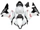 2007-2008 Honda CBR600RR Motorcycle Fairings - White Matte Black Red Repsol
