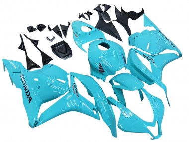2009-2012 Honda CBR600RR Motorcycle Fairings - Light Blue Racing