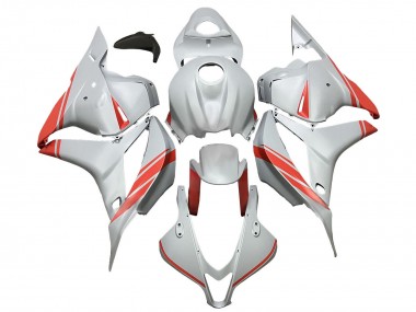 2009-2012 Honda CBR600RR Motorcycle Fairings - Grey Orange