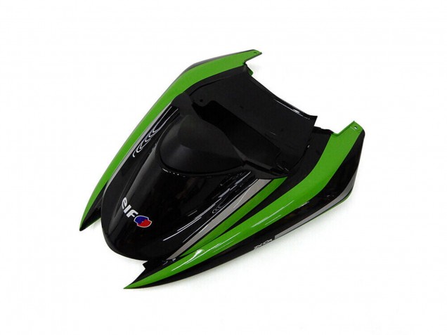2004-2005 Kawasaki ZX10R Motorcycle Fairings - White Black Green Elf