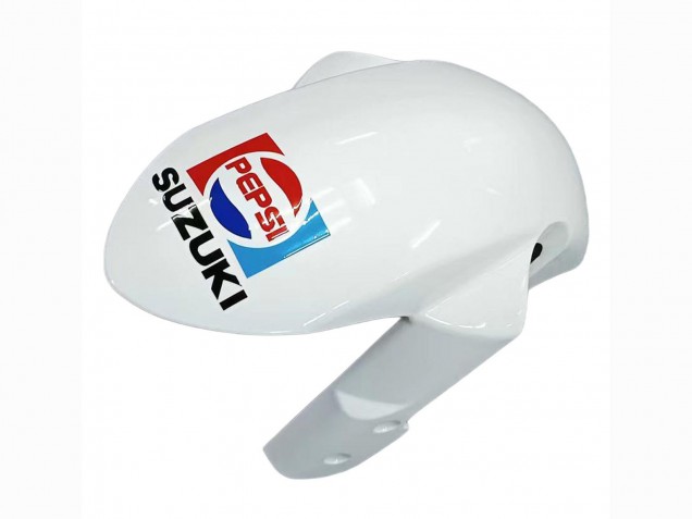 2006-2007 Suzuki GSXR 600 / GSXR 750 Motorcycle Fairings - White Red Yellow Motul
