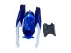 2008-2010 Suzuki GSXR 600 / GSXR 750 Motorcycle Fairing Kits - Blue White Red