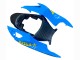 2011-2024 Suzuki GSXR 600 / GSXR 750 Motorcycle Fairings - Blue Gold Red Black Rizla