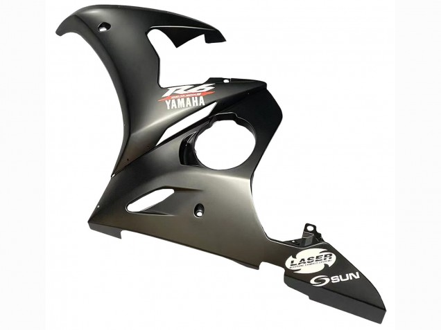 2006-2009 Yamaha YZF R6S Motorcycle Fairing - Red Matte Black