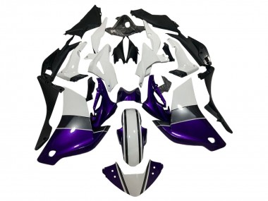 2011-2015 Honda CBR250RR Motorcycle Fairings - White Dark Purple Black