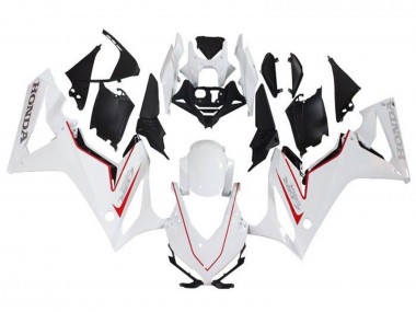 2021-2023 Honda CBR650R Motorcycle Fairings - White Red Black