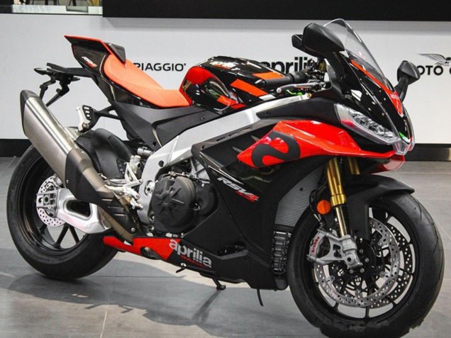 2021-2024 Aprilia RSV4 1100 Motorcycle Fairings - Red Black