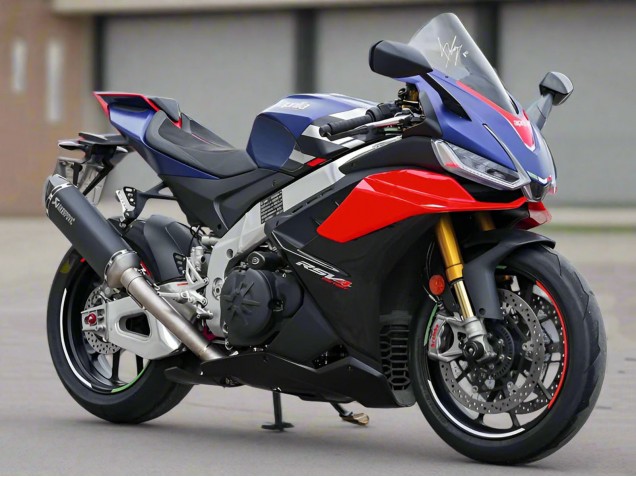 2021-2024 Aprilia RSV4 1100 Motorcycle Fairings - Matte Blue Glossy Red Black