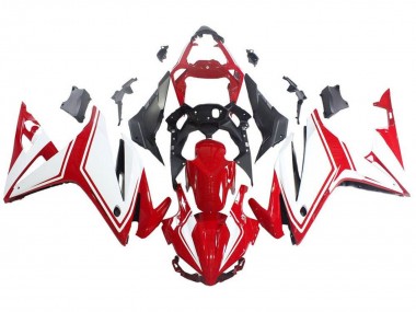 2016-2018 Honda CBR500R Motorcycle Fairings - White Red