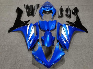 2007-2008 Yamaha YZF 1000 R1 Motorcycle Fairing - Blue White Black