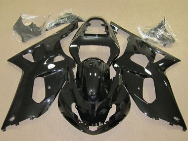 2001-2003 Suzuki GSXR 600 Motorcycle Fairings - Glossy Black
