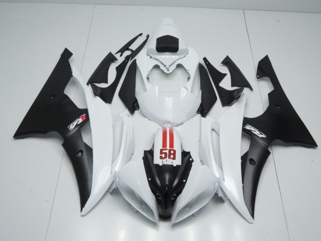 58 Sic White and Black - 2008-2016 Yamaha R6 58 Sic White and Black - 2008-2016 Yamaha R6