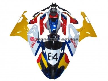 Alien Blue and White - 2009-2014 BMW S1000RR