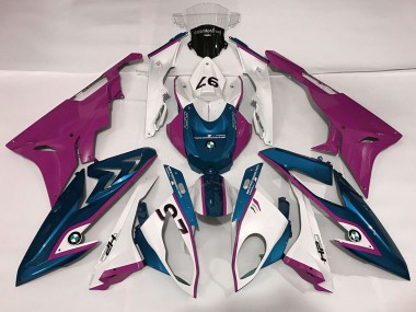 Alien Blue and White - 2009-2014 BMW S1000RR