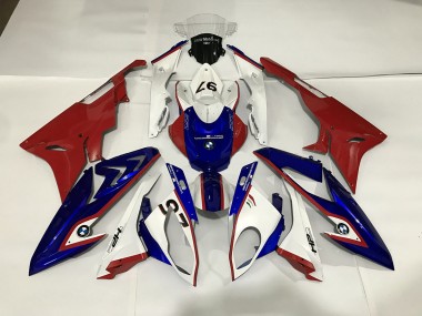 Alien Blue and White - 2009-2014 BMW S1000RR