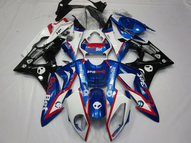 Alien Blue and White - 2009-2014 BMW S1000RR Alien Blue and White - 2009-2014 BMW S1000RR